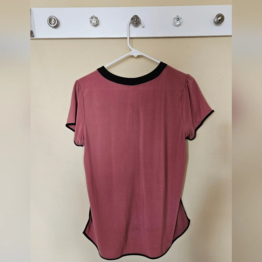 Pink Women's Blouse Size M